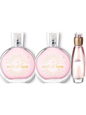 Avon Celebre 50 ml Kadın Edt+Wish Of Love 50 ml Kadın EDT(2ADET)