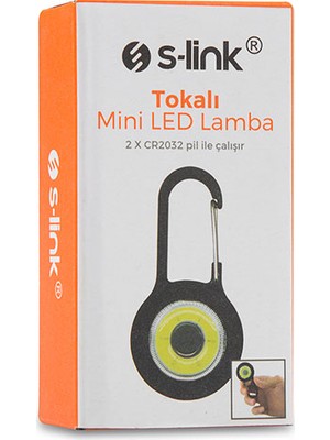 S-Link SL-8713 Tokalı Mini Led Lamba