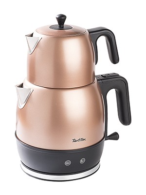 Tantitoni Çelik 2200 W 1.7 - 1.2 LT Rose Gold Çay Makinesi