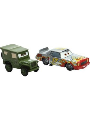 Disney Cars Sarge Ve Darrel Cartrip Oyuncak Araba