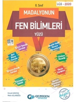 Gezegen Yayıncılık LGS  8.Sınıf Fen Bilimleri Madalyonun Yüzü