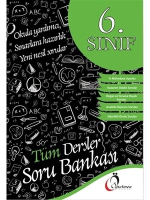6. Sınıf Tüm Dersler Soru Bankası
