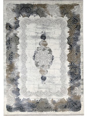 Payidar Halı Klasik 1780 Mavi-Bej 80x150 cm Spor Saçaklı Halı