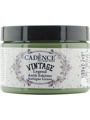 Cadence Vintage Legend Antik Eskitme 150 ml. Vl-07 Yaprak Yeşili