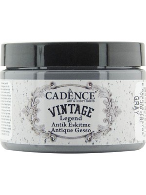 Cadence Vintage Legend Antik Eskitme 150 ml. Vl-09 Gri