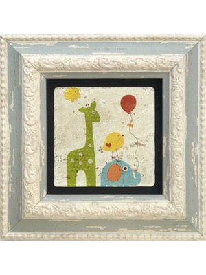 Oscar Stone Decor Çerçeveli Taş Duvar Dekoru