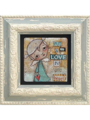 Oscar Stone Decor Çerçeveli Taş Duvar Dekoru