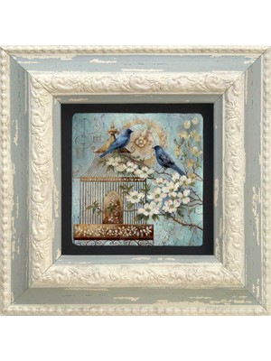 Oscar Stone Decor Çerçeveli Taş Duvar Dekoru