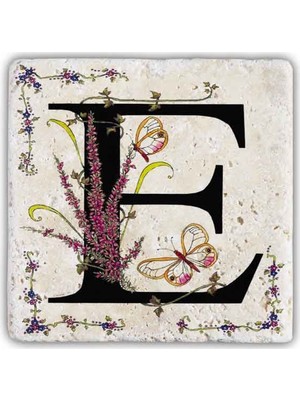 Oscar Stone Decor Harf Bardak Altlığı