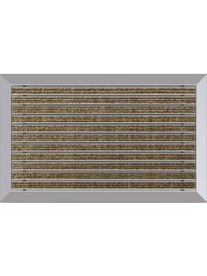 Arfen Halı Üst Yüzeyli Alüminyum Paspas - Deve Tüyü 50 x 80 cm