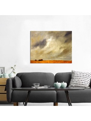 Tablosan Yağlı Boya Manzara  Kanvas Tablo