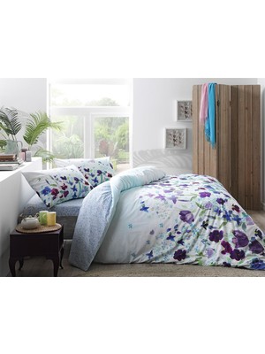 Taç Ranforce Melany Nevresim Takımı  Çift Kişilik