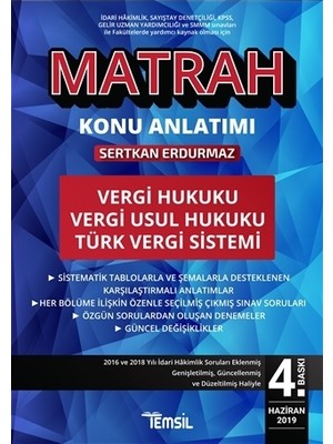 Matrah Konu Anlatımı Vergi Hukuku Vergi Usul Hukuku Türk Vergi Sistemi