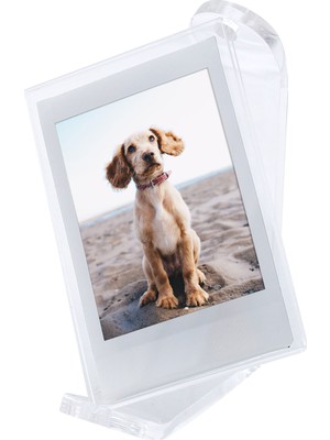 Fujifilm Instax  Mini Film Uyumlu Pleksi Hareketli Masaüstü Resim Çerçevesi