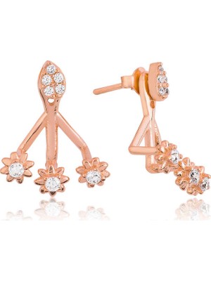 Harem Altın Ea1160136 Gümüş Sihirli Çiçek Küpe