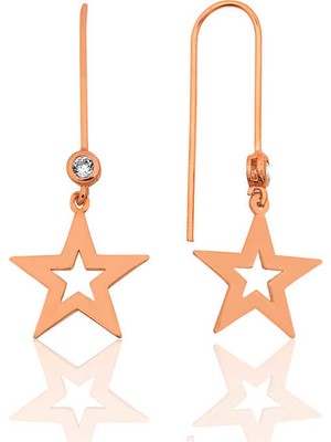 Harem Altın Ea1160167 Gümüş Yıldız Küpe