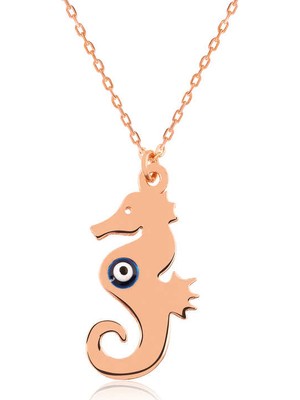 Harem Altın Gümüş Denizatı Bayan Kolye