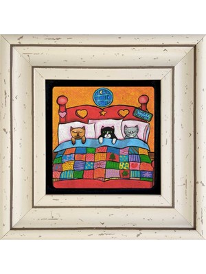 Oscar Stone Decor Çerçeveli Taş Duvar Tablosu