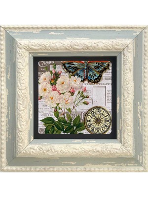 Oscar Stone Decor Çerçeveli Taş Duvar Tablosu