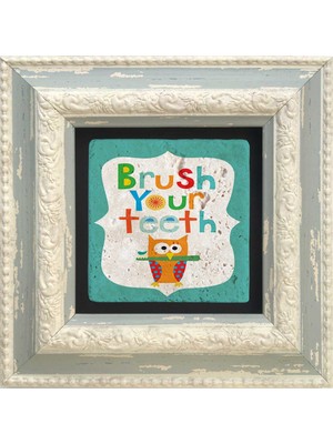 Oscar Stone Decor Çerçeveli Taş Duvar Tablosu