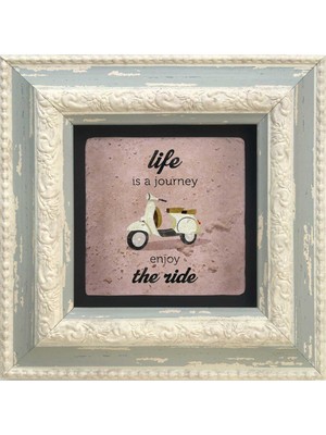 Oscar Stone Decor Çerçeveli Taş Duvar Tablosu