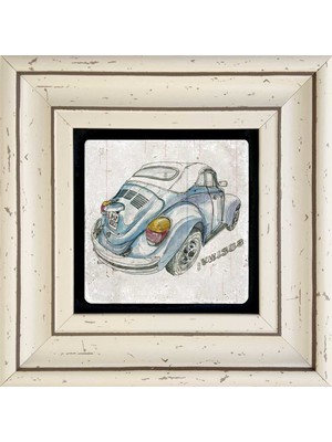 Oscar Stone Decor Çerçeveli Taş Duvar Tablosu