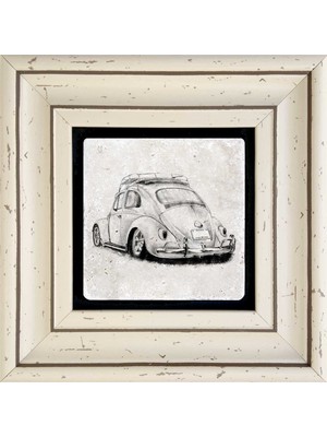 Oscar Stone Decor Çerçeveli Taş Duvar Tablosu