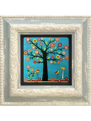 Oscar Stone Decor Çerçeveli Taş Duvar Tablosu