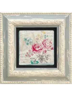 Oscar Stone Decor Çerçeveli Taş Duvar Tablosu