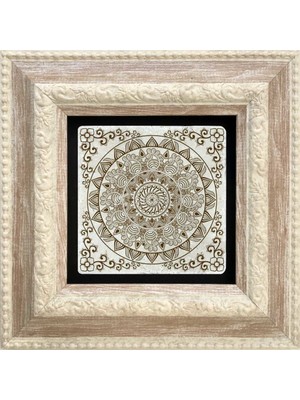 Oscar Stone Decor Çerçeveli Taş Duvar Tablosu