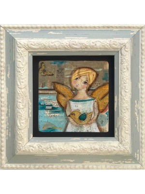 Oscar Stone Decor Çerçeveli Taş Duvar Tablosu