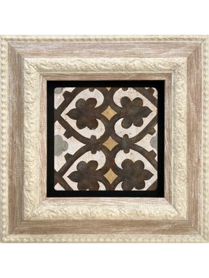 Oscar Stone Decor Çerçeveli Taş Duvar Tablosu