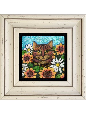 Oscar Stone Decor Çerçeveli Taş Duvar Tablosu