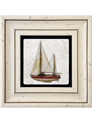 Oscar Stone Decor Çerçeveli Taş Duvar Tablosu