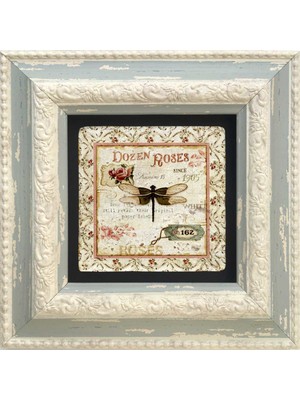 Oscar Stone Decor Çerçeveli Taş Duvar Tablosu