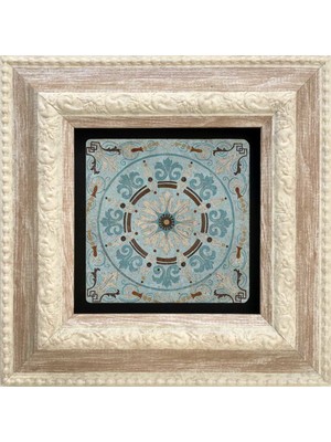 Oscar Stone Decor Çerçeveli Taş Duvar Tablosu