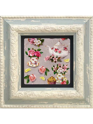 Oscar Stone Decor Çerçeveli Taş Duvar Tablosu