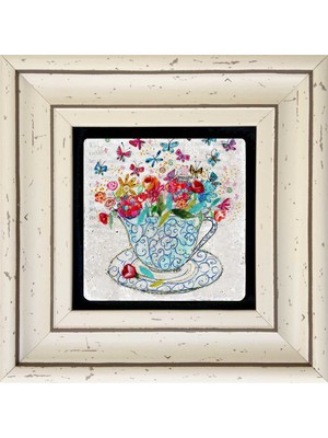 Oscar Stone Decor Çerçeveli Taş Duvar Tablosu