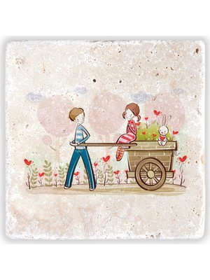 Oscar Stone Decor Sevgililer Günü Duvar Dekoru