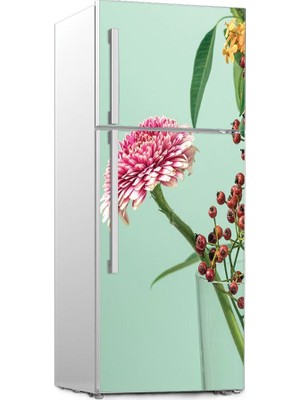 Renkselart Buz Dolabı Beyaz Eşya Sticker 004