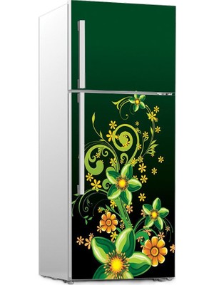 Renkselart Buz Dolabı Beyaz Eşya Sticker 057