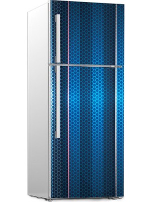 Renkselart Buz Dolabı Beyaz Eşya Sticker 059