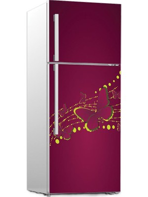Renkselart Buz Dolabı Beyaz Eşya Sticker 060