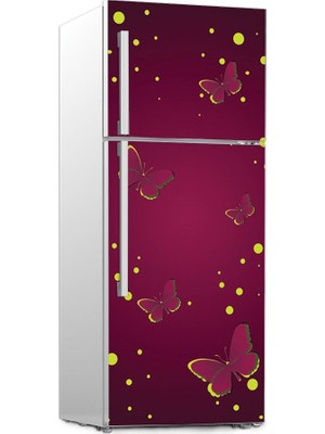 Renkselart Buz Dolabı Beyaz Eşya Sticker 061