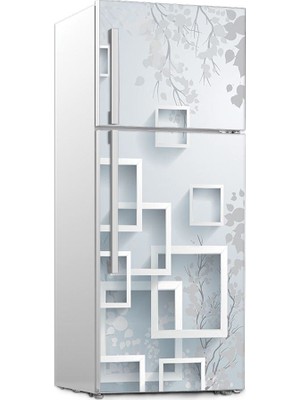 Renkselart Buz Dolabı Beyaz Eşya Sticker 063