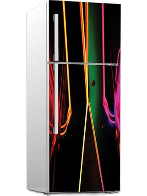 Renkselart Buz Dolabı Beyaz Eşya Sticker 093