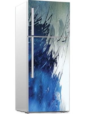 Renkselart Buz Dolabı Beyaz Eşya Sticker 098