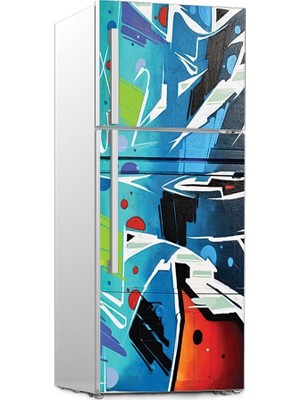 Renkselart Buz Dolabı Beyaz Eşya Sticker 112