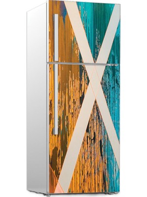 Renkselart Buz Dolabı Beyaz Eşya Sticker 116