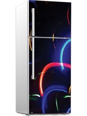 Renkselart Buz Dolabı Beyaz Eşya Sticker 138